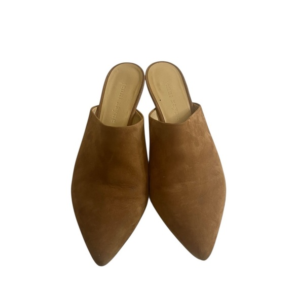 Jenni Kayne Shoes - Jenni Kayne Brown Mules Suede Minimalist Design